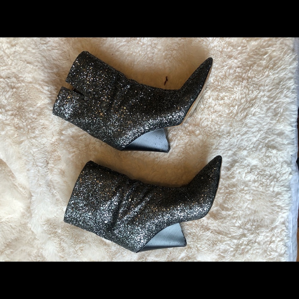 Isabel Marant Glitter Booties size 10